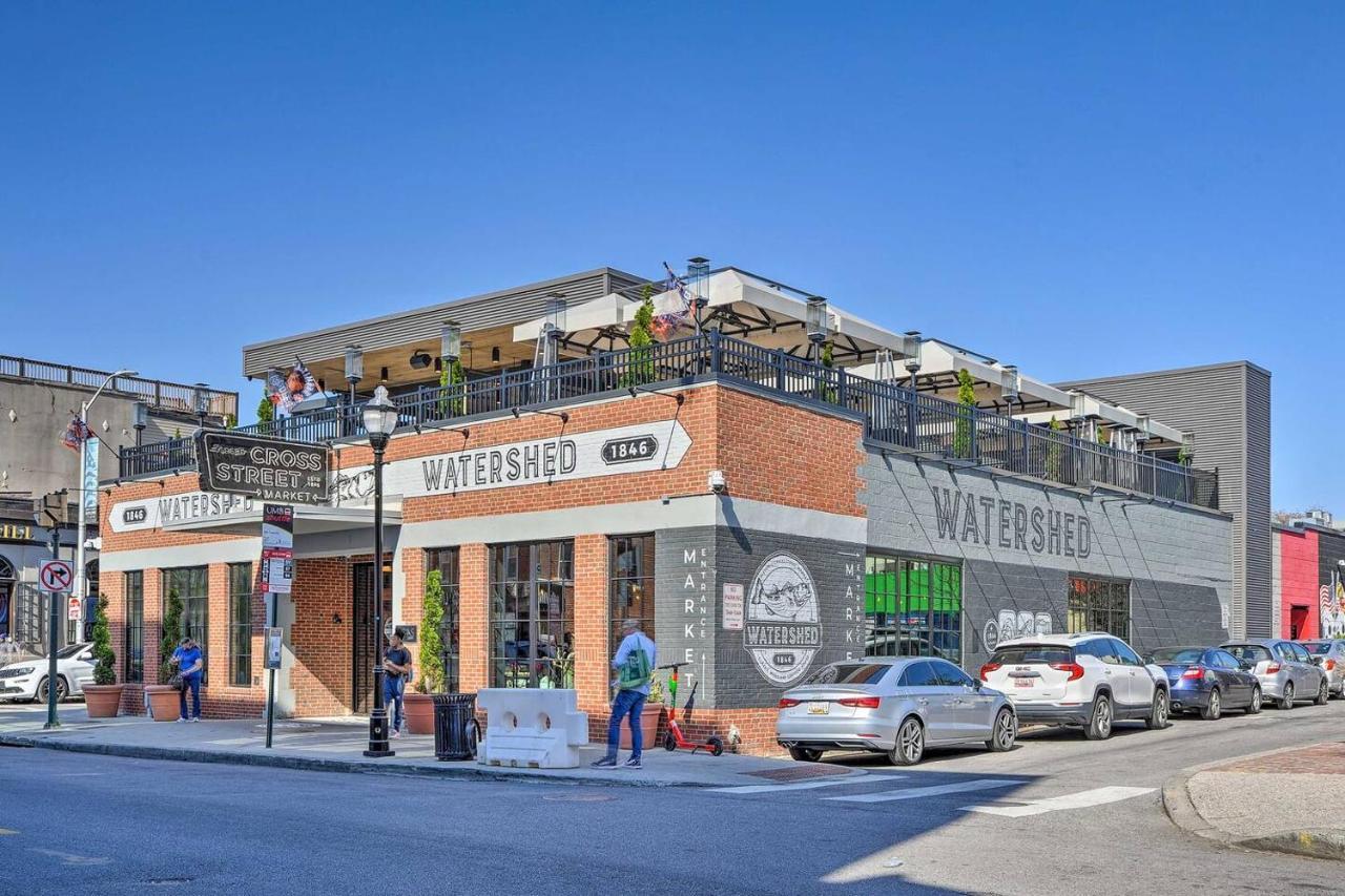 Baltimore Abode, Walk To Cross Street Market! Екстериор снимка